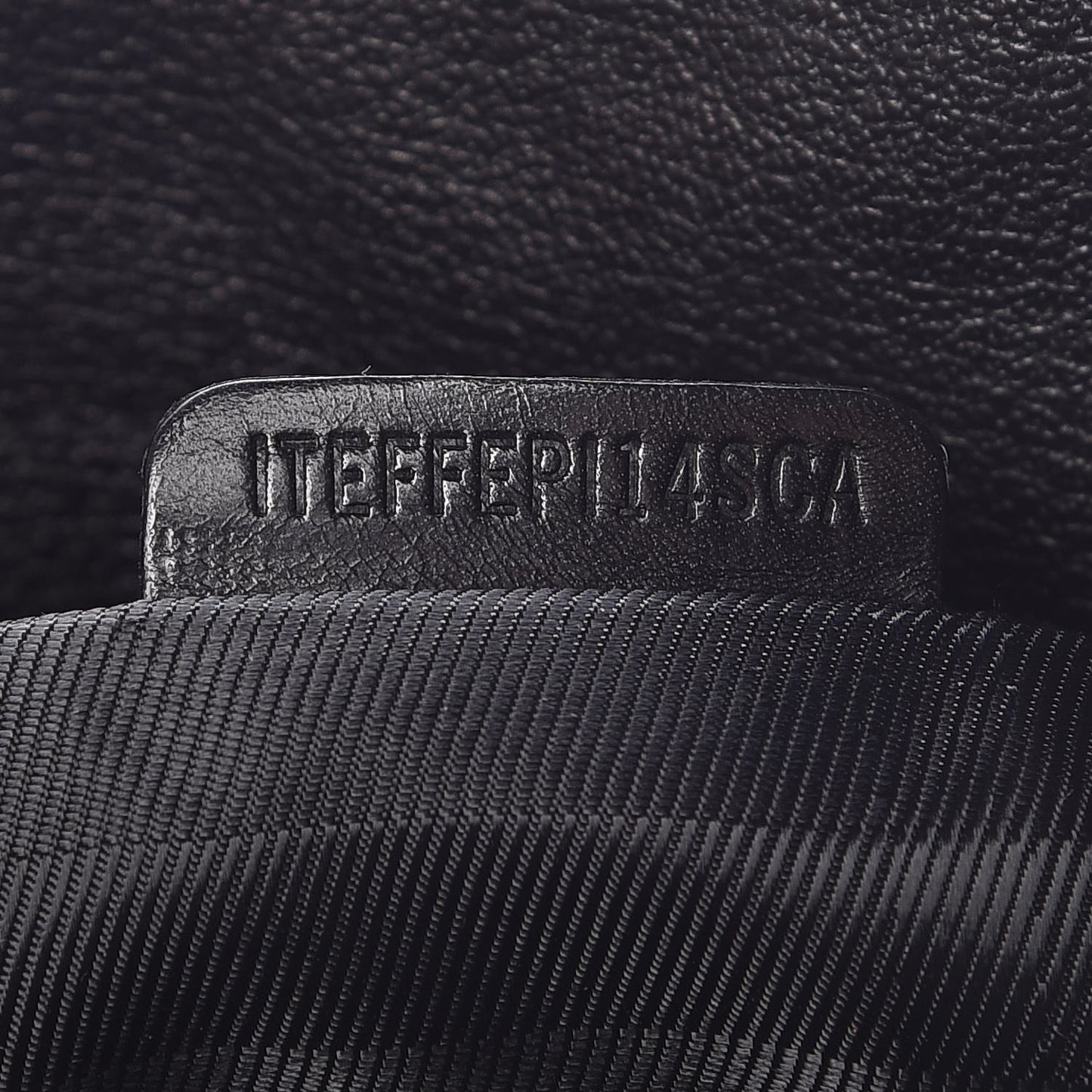 Calfskin Dallinger Satchel Black