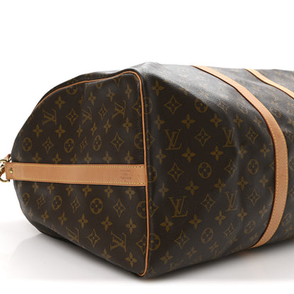 Louis Vuitton Monogram Keepall Bandouliere 55 8 of 9