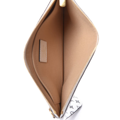 Louis Vuitton Monogram Giant Neverfull MM GM Pochette White 5 of 7