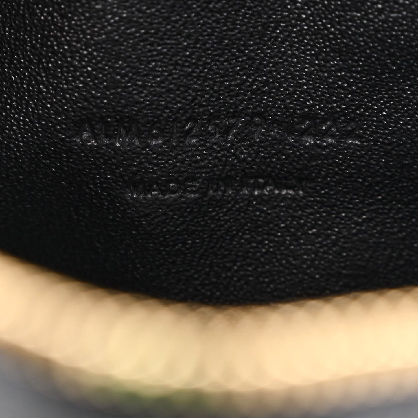 Grain De Poudre Matelasse Monogram Mini Lou Camera Bag Black