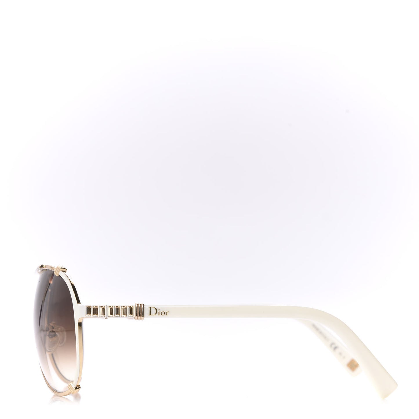 Chicago 2 Aviator Sunglasses White