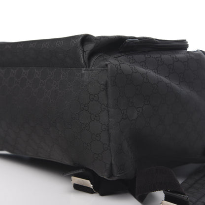 Gucci Nylon Monogram Medium Backpack Black 8 of 13