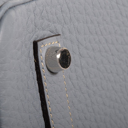 Hermes Togo Birkin 35 Bleu Lin 12 of 20