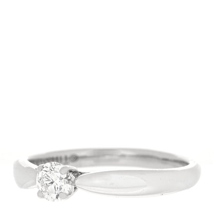 Tiffany Platinum Diamond .22ct Harmony Solitaire Engagement Ring 49 5 4 of 7
