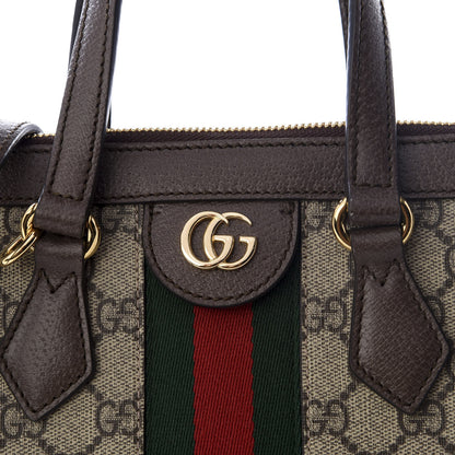 Gucci GG Supreme Monogram Small Ophidia Tote Bag Brown 8 of 8