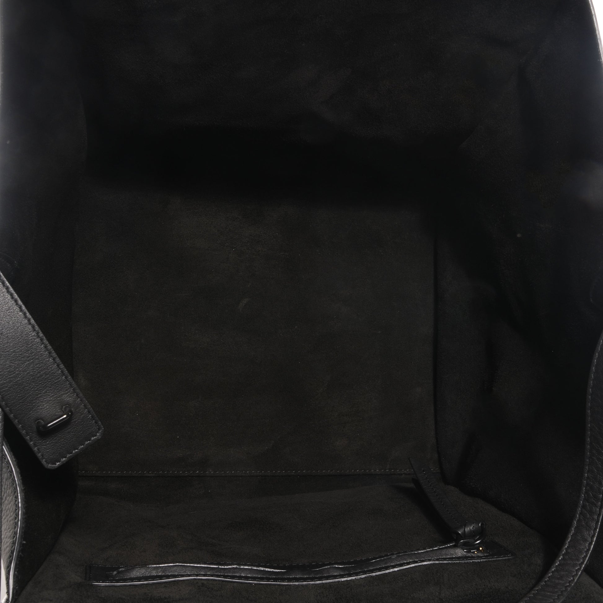 Celine Supple Calfskin Medium Phantom Luggage Black 5 of 8