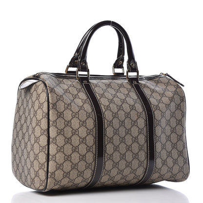 Gucci GG Plus Monogram Medium Joy Boston Dark Brown 3 of 10