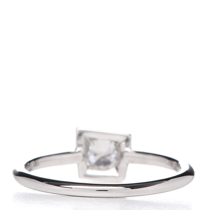 Tiffany 18K White Gold Diamond .17ct Frank Gehry Torque Ring 48 4.5 4 of 6