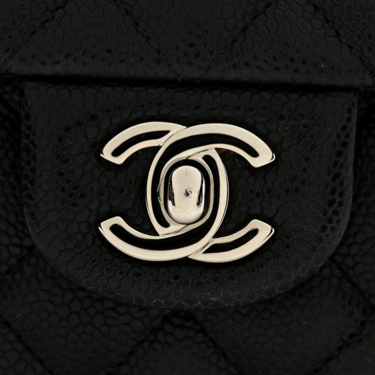 Chanel Caviar Quilted Flap Clutch Black 12 of 12