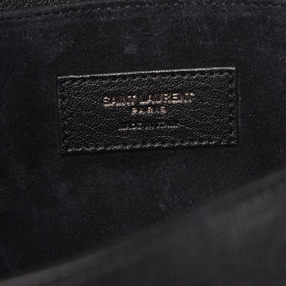 Saint Laurent Lambskin Medium Charlotte Messenger Bag Black 6 of 8