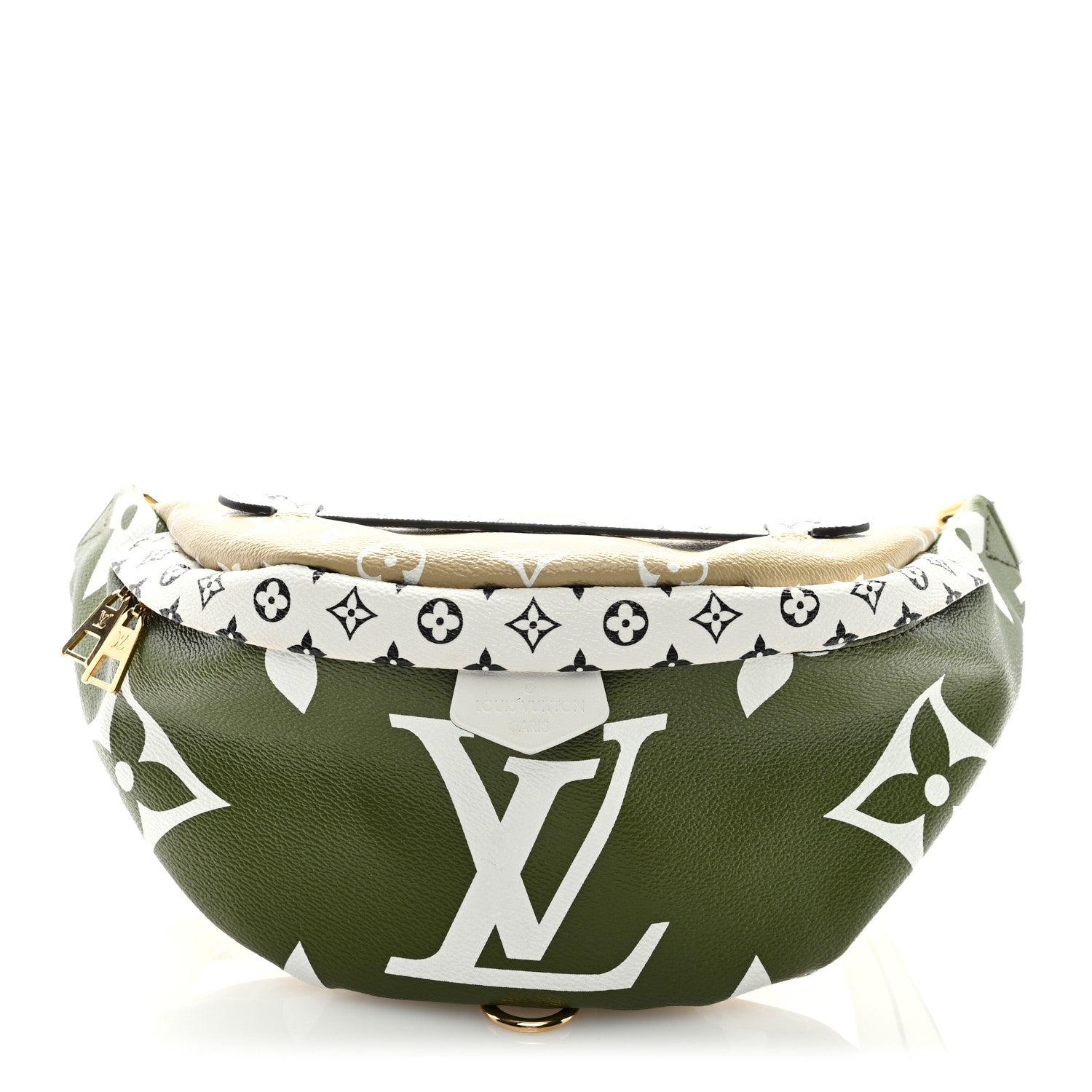 Louis Vuitton Monogram Giant Bumbag Kaki Beige 1 of 8
