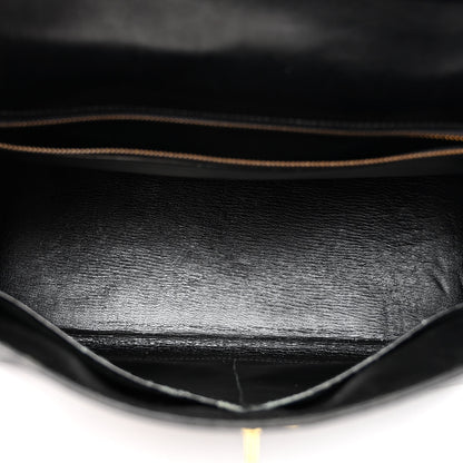 Hermes Box Kelly Retourne 32 Black 5 of 19