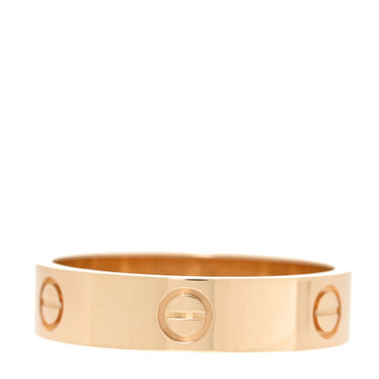 Cartier 18K Yellow Gold 5.5mm LOVE Ring 66 11.5 3 of 4