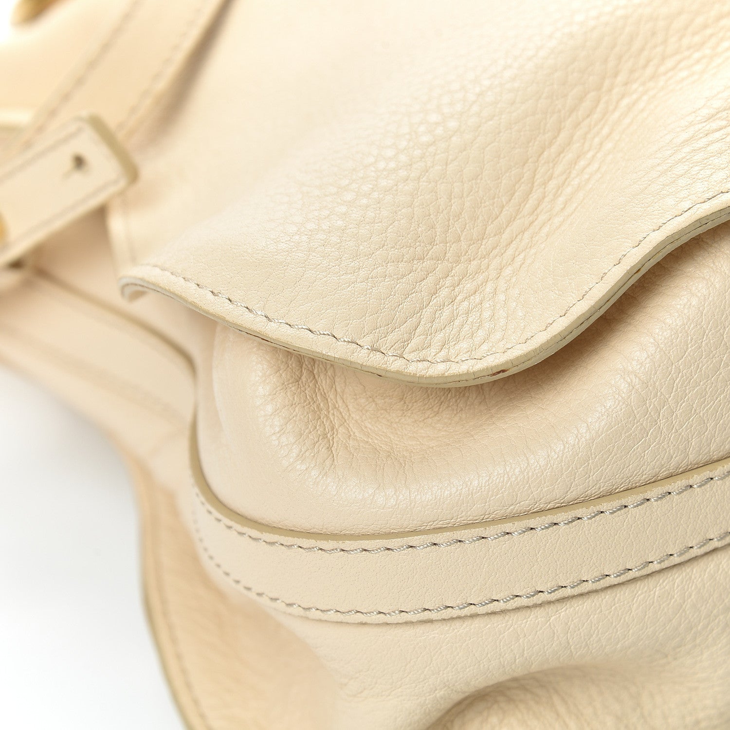 Chloe Calfskin Braided Medium Marcie Satchel Natural 11 of 16