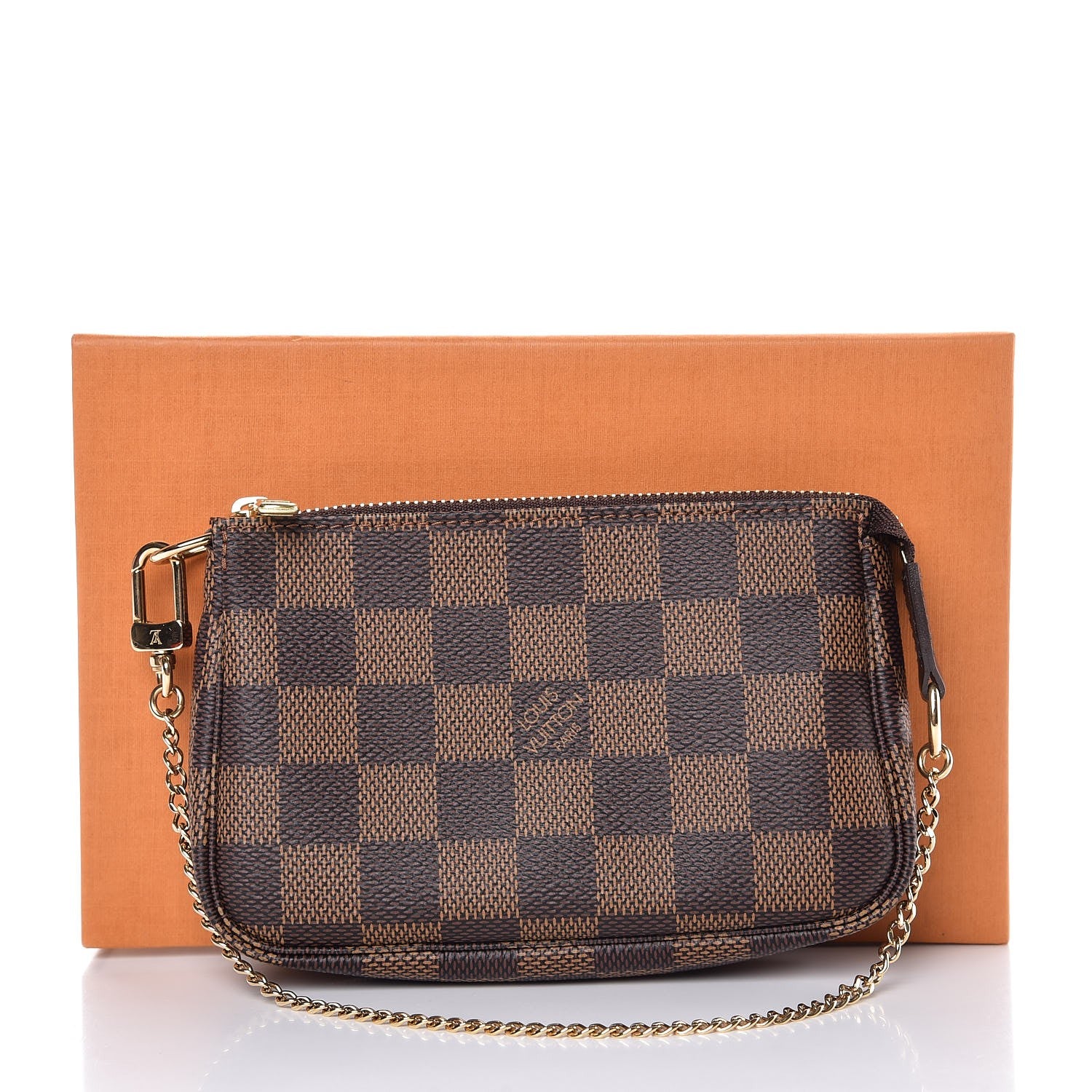 Louis Vuitton Damier Ebene Mini Pochette Accessories 7 of 7