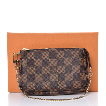 Louis Vuitton Damier Ebene Mini Pochette Accessories 7 of 7