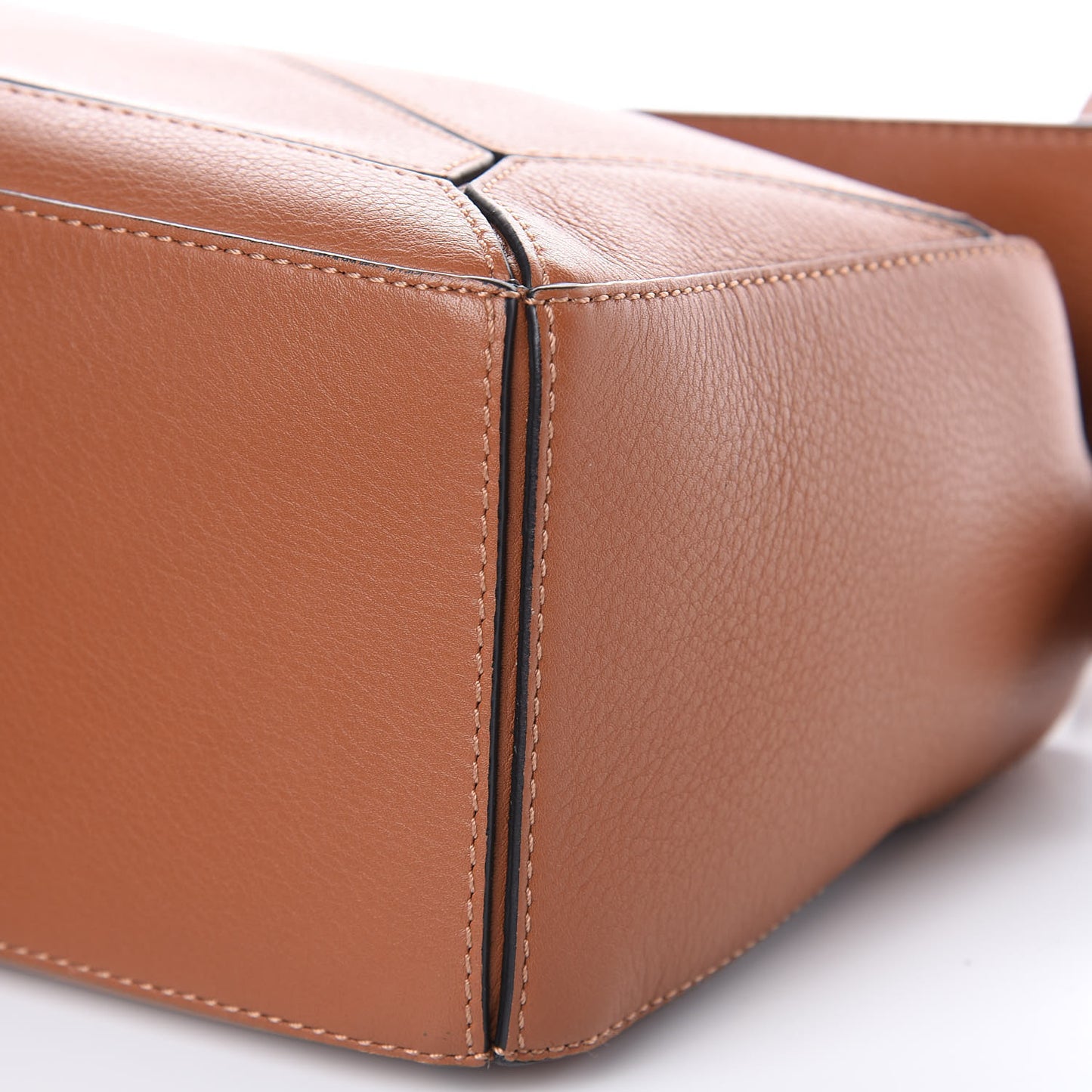 Calfskin Small Puzzle Bag Tan