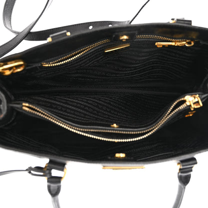 Prada Saffiano Lux Medium Tote Black 5 of 13