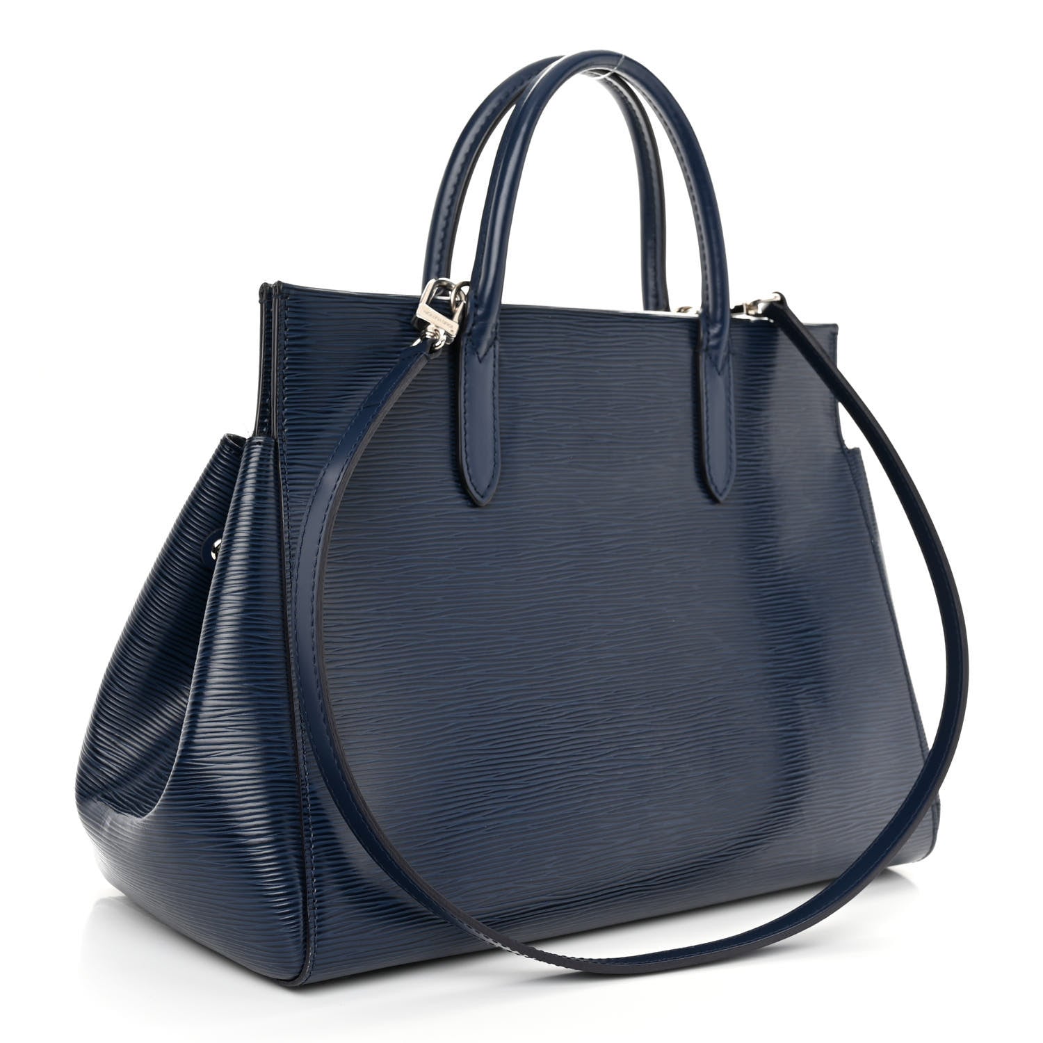 Louis Vuitton Epi Marly MM Indigo 3 of 10