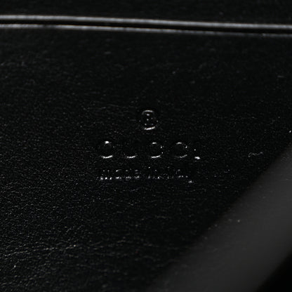 Gucci Calfskin Matelasse GG Marmont Chain Wallet Black 6 of 10
