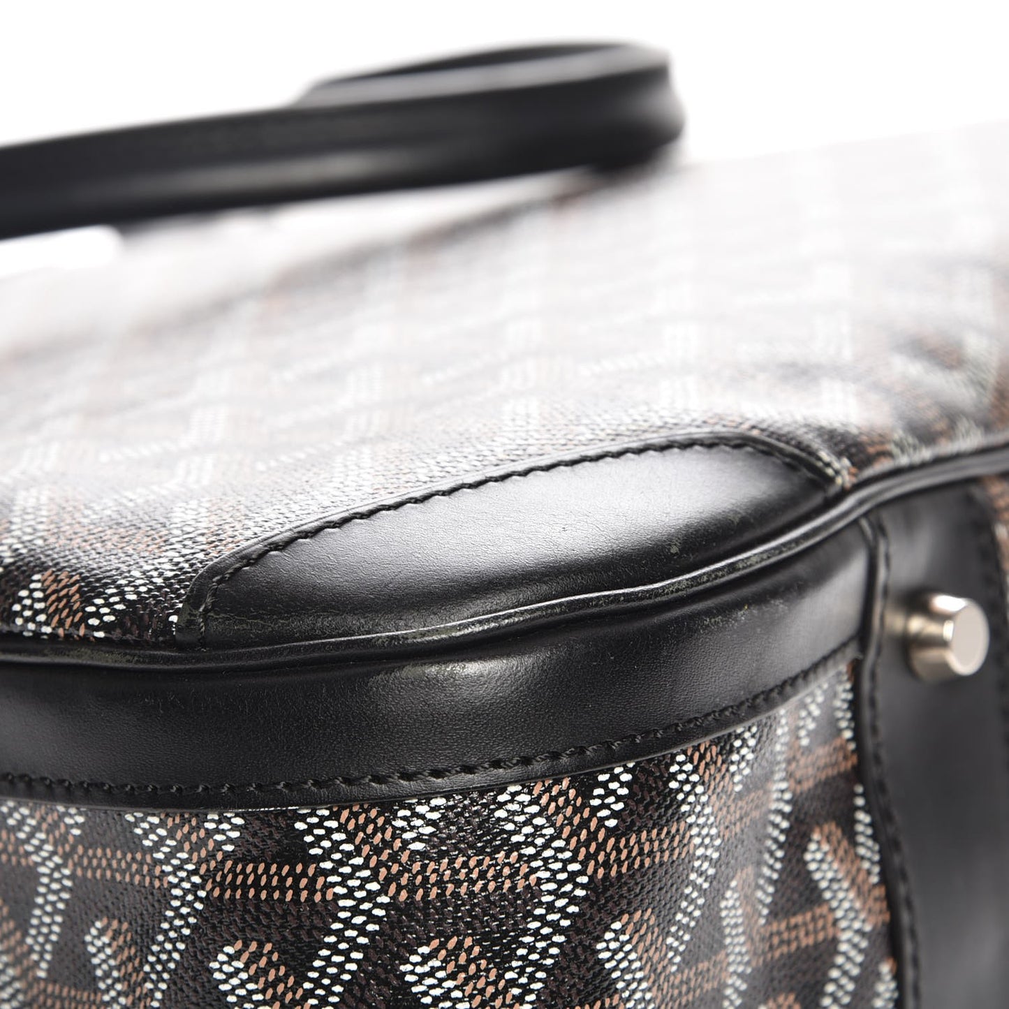 Goyardine Saint Jeanne GM Bowler Black