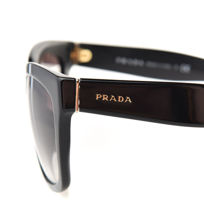 Prada Square Sunglasses SPR 07P Black 7 of 9