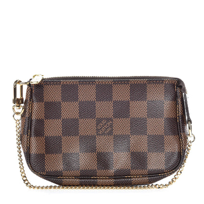 Louis Vuitton Damier Ebene Mini Pochette Accessories 1 of 11