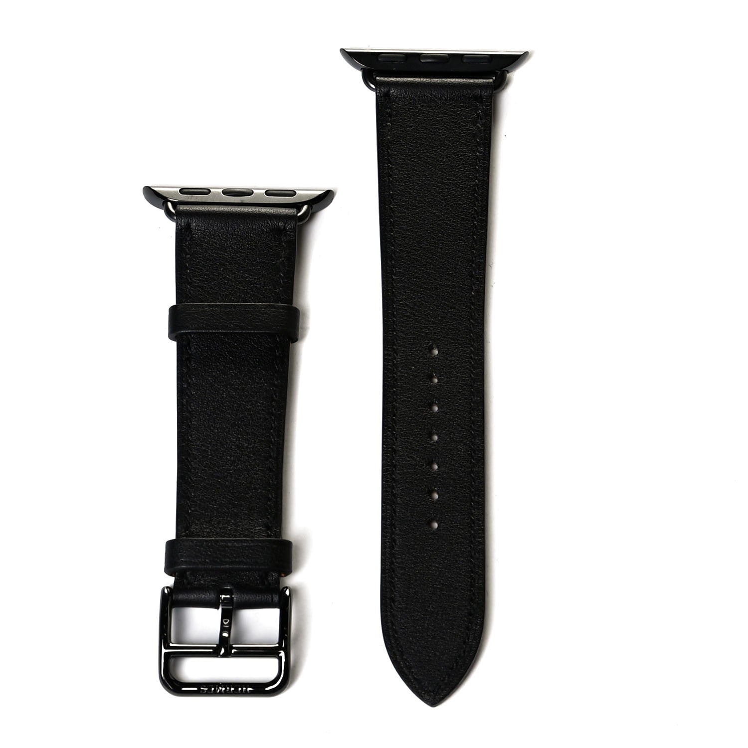 Hermes Swift 40mm Single Tour Apple Watch Strap Black 1 of 4