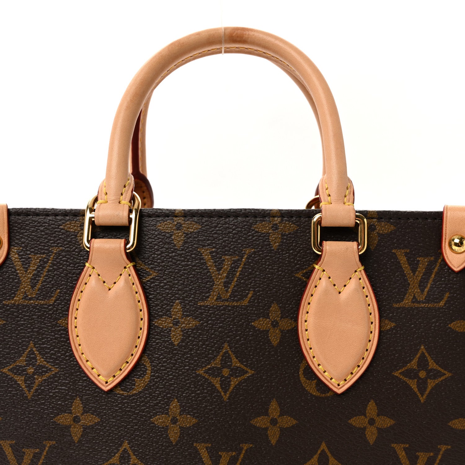 Louis Vuitton Monogram Sac Plat BB 7 of 9