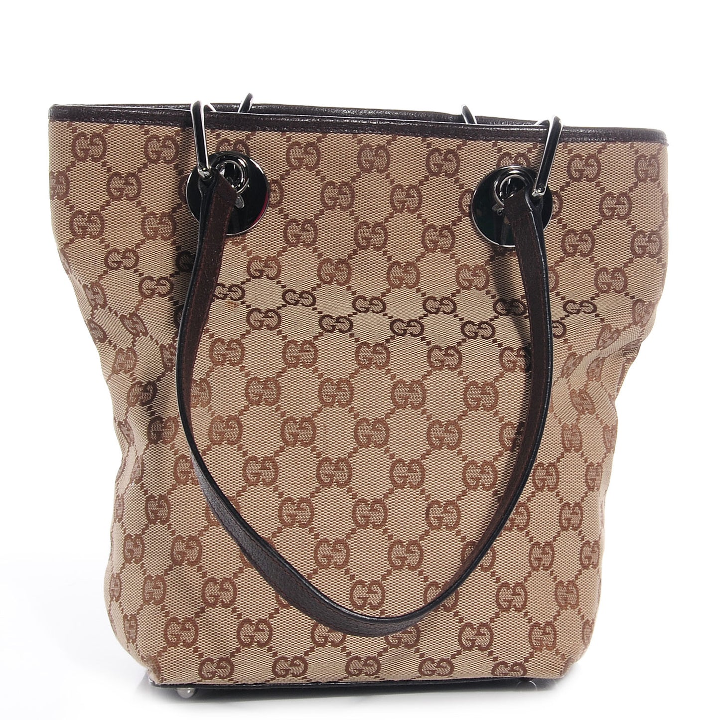 Monogram Small Eclipse Tote Brown