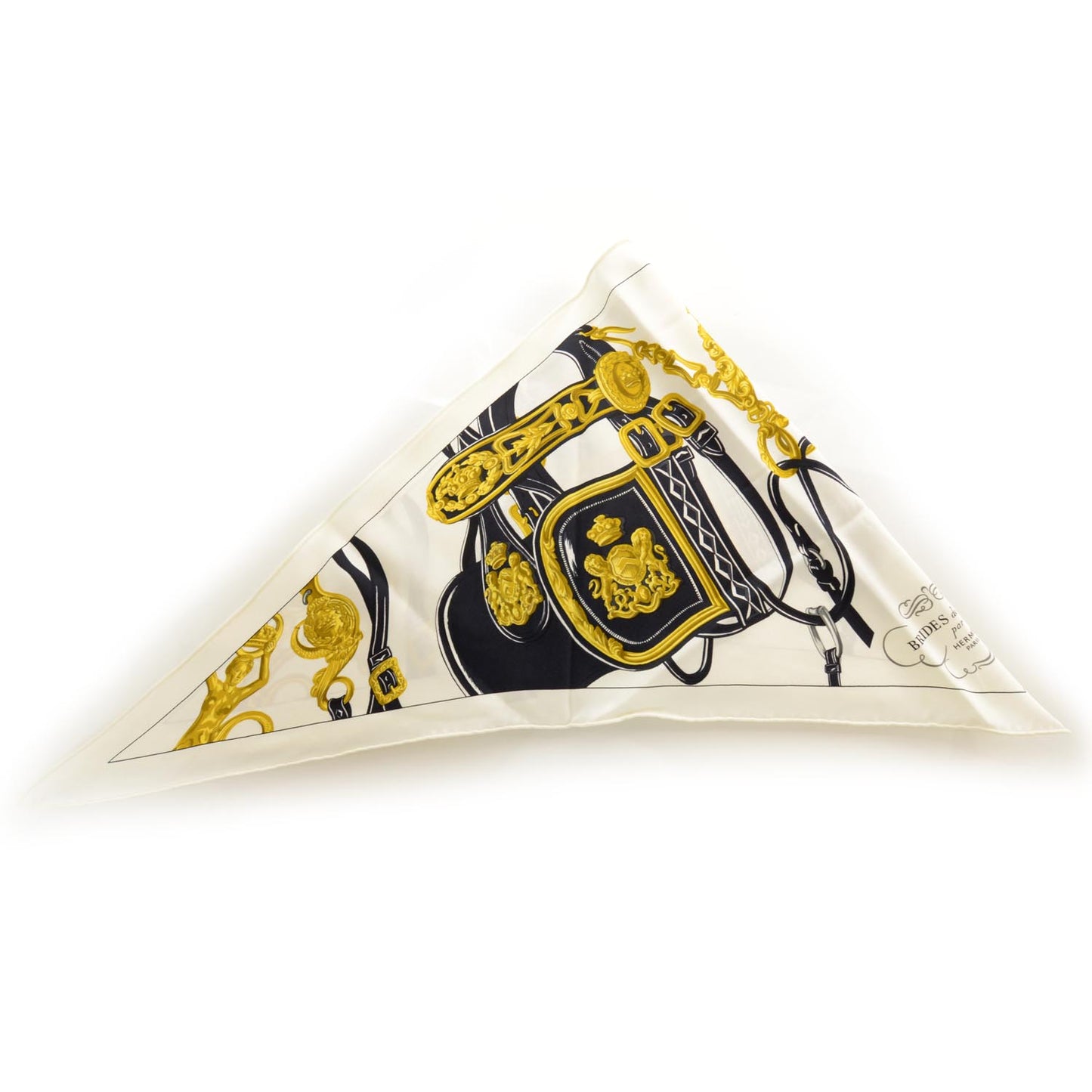 Silk Pointu Triangle Brides de Gala Scarf