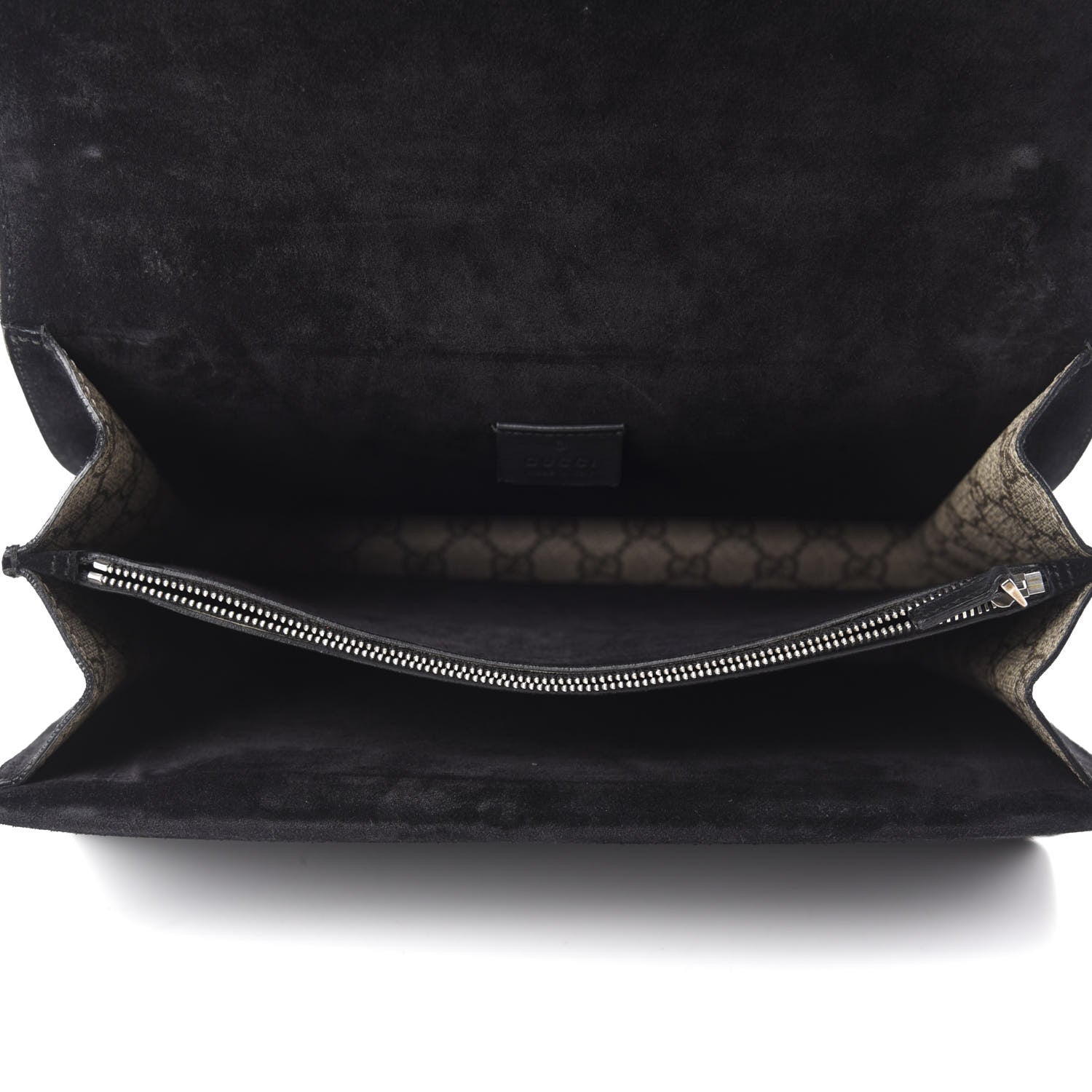 Gucci GG Supreme Monogram Medium Dionysus Shoulder Bag Black 5 of 11