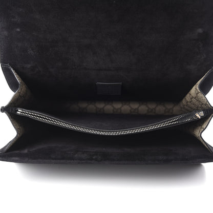 Gucci GG Supreme Monogram Medium Dionysus Shoulder Bag Black 5 of 11
