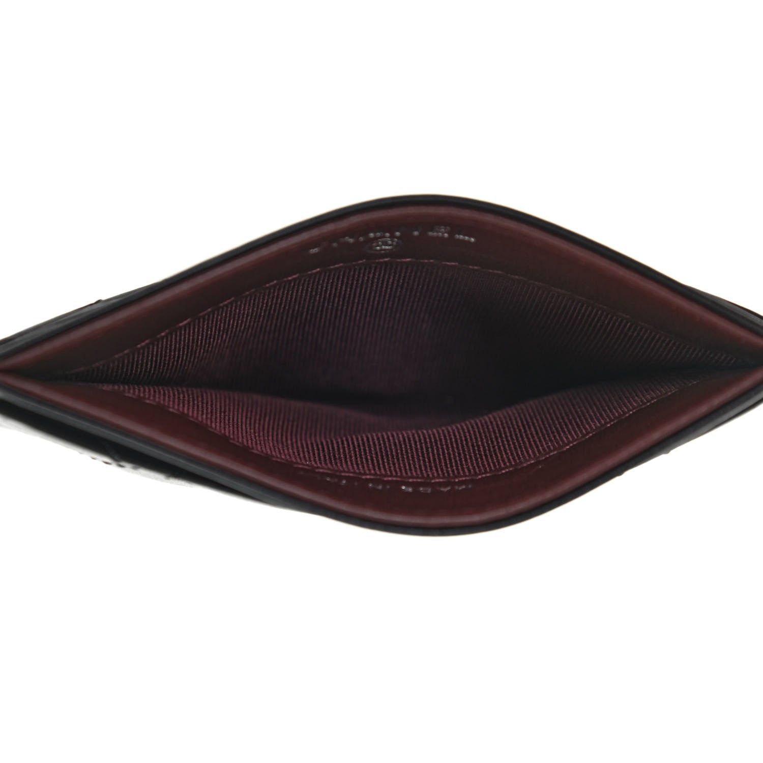 Chanel Lambskin Quilted Card Holder Black 5 of 8