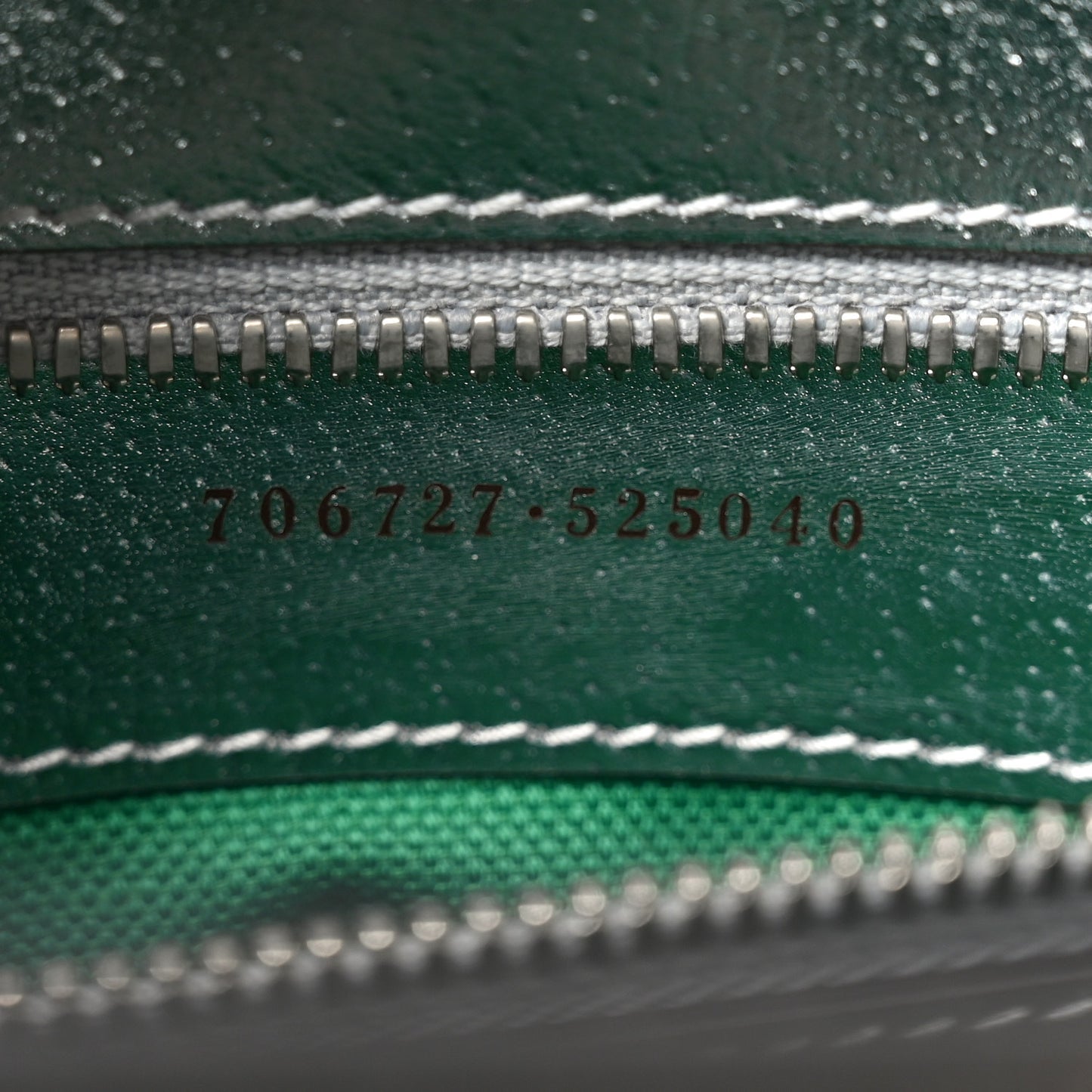 Laminated Textured Dollar Calfskin Good Game Interlocking G Tote Silver