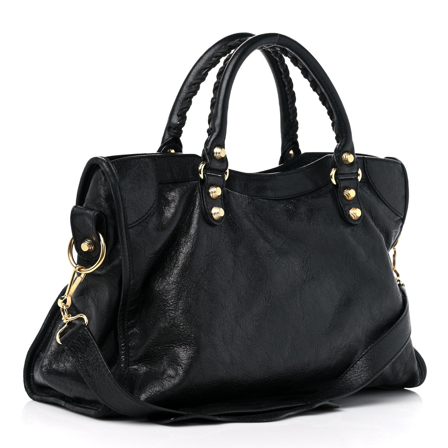 Balenciaga Agneau Giant 12 Gold Hardware City Black 3 of 17