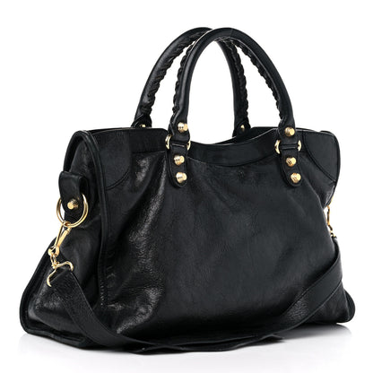 Balenciaga Agneau Giant 12 Gold Hardware City Black 3 of 17