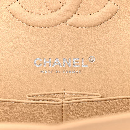 Chanel Caviar Quilted Medium Double Flap Beige 6 of 13