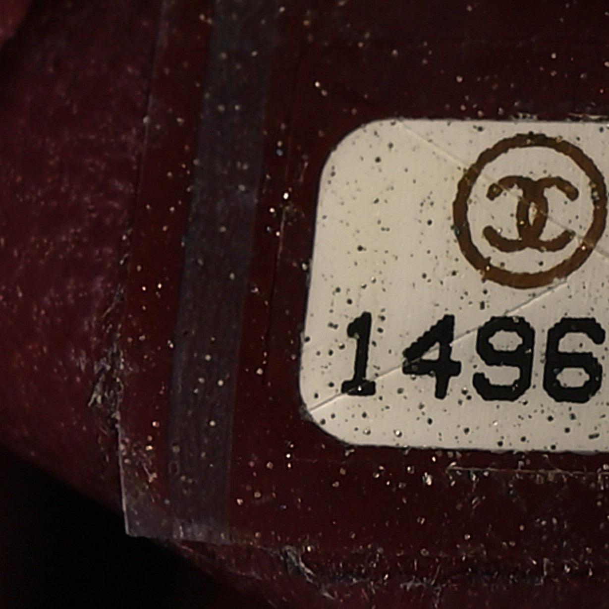 Chanel Patent Quilted 2.55 Reissue 226 Flap Burgundy 7 of 12