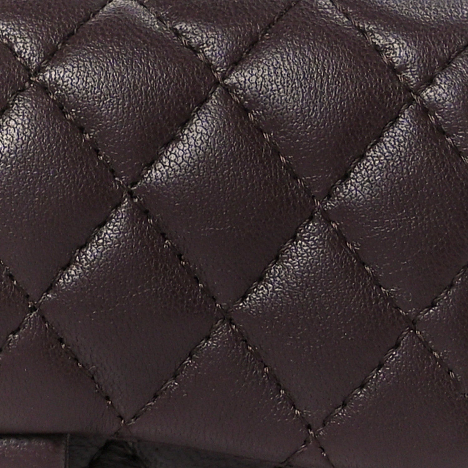 Chanel Lambskin Quilted Mini Double Flap With Hook Dark Brown 9 of 12