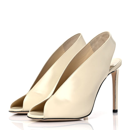 Jimmy Choo Nappa Shar 100 Pumps 39 Linen 3 of 8