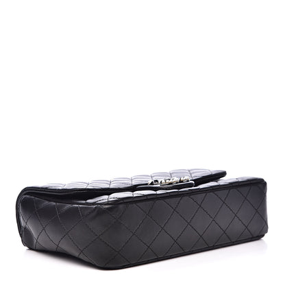 Chanel Lambskin Quilted Medium Westminster Pearl Flap Black 4 of 17