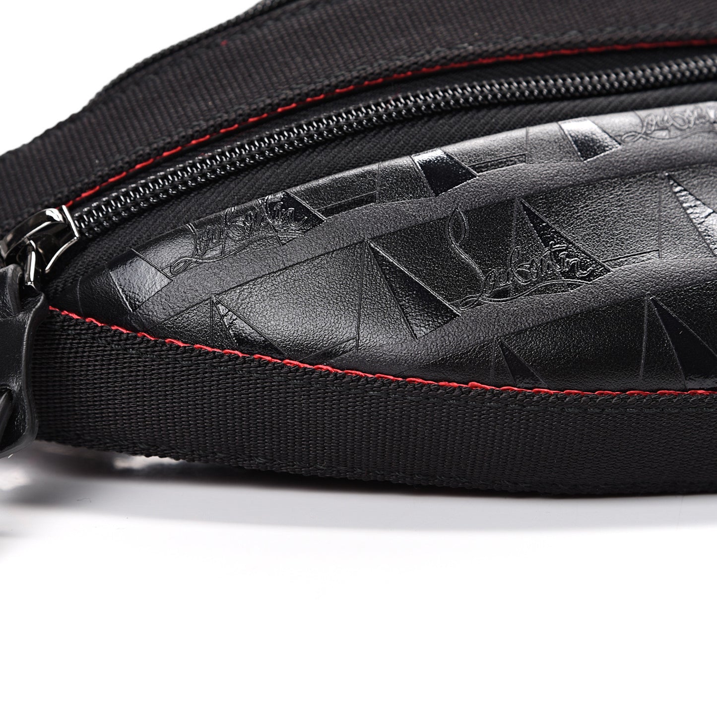 Calfskin Paris NYC Belt Bag Black