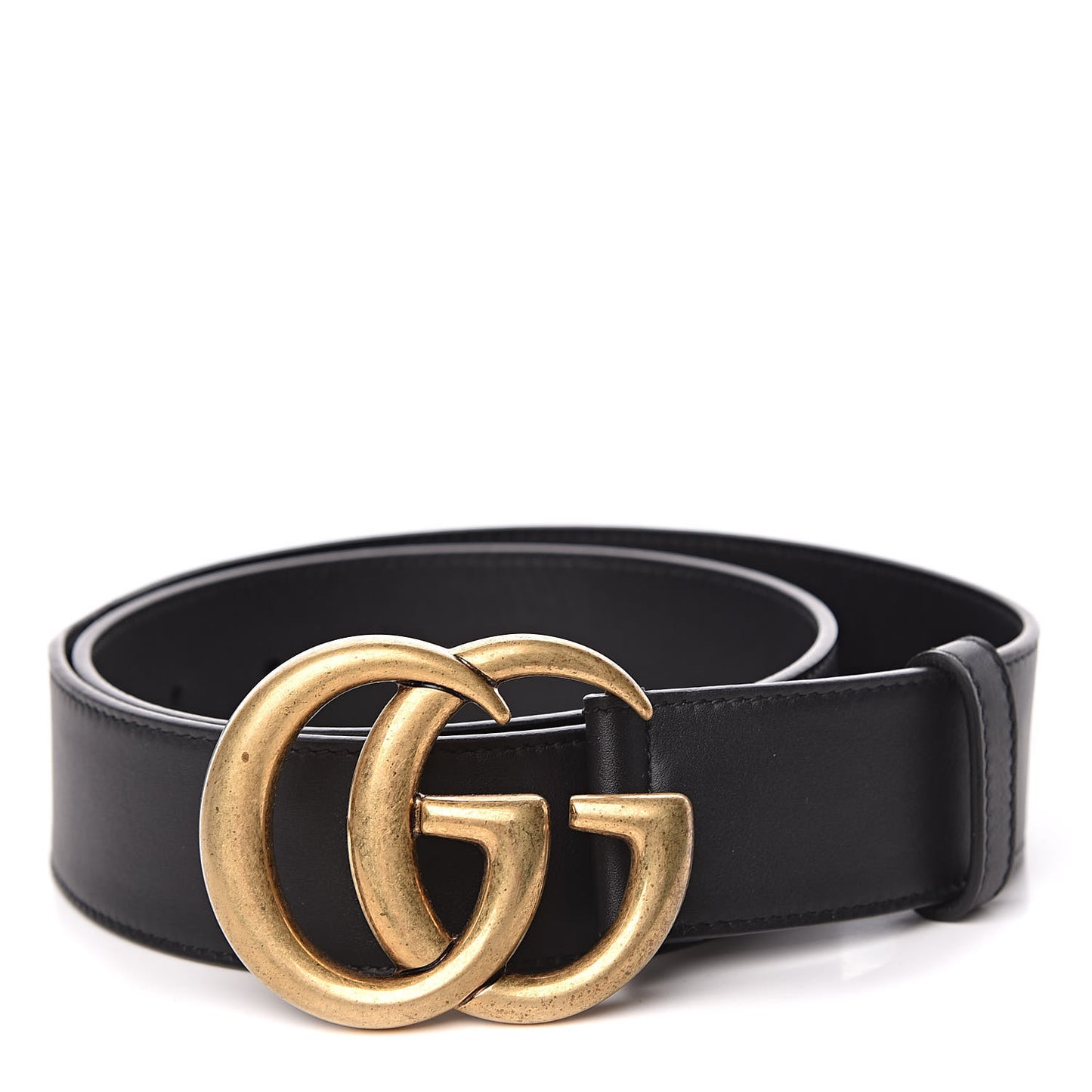 Calfskin Double G 40mm Belt 80 32 Black