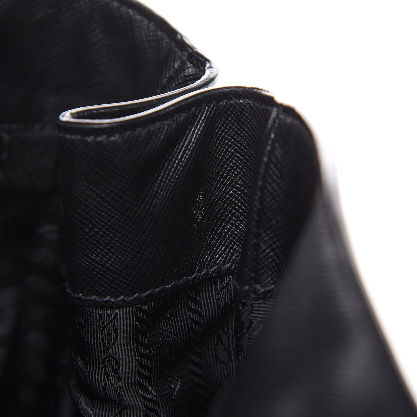 Saffiano Lux Large Tote Black