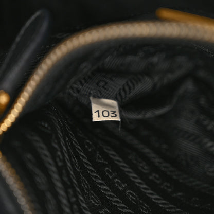 Prada Nappa Fiocco Bow Tote Black 5 of 15