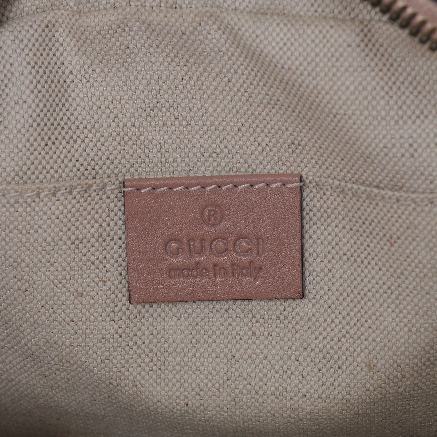 Microguccissima Sunshine Disco Crossbody Bag Light Pink