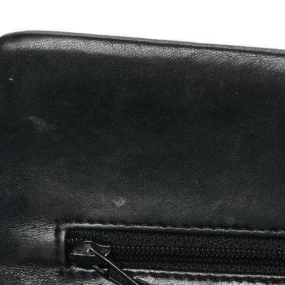 Chanel Lambskin Quilted Small Double Flap Black 11 of 16