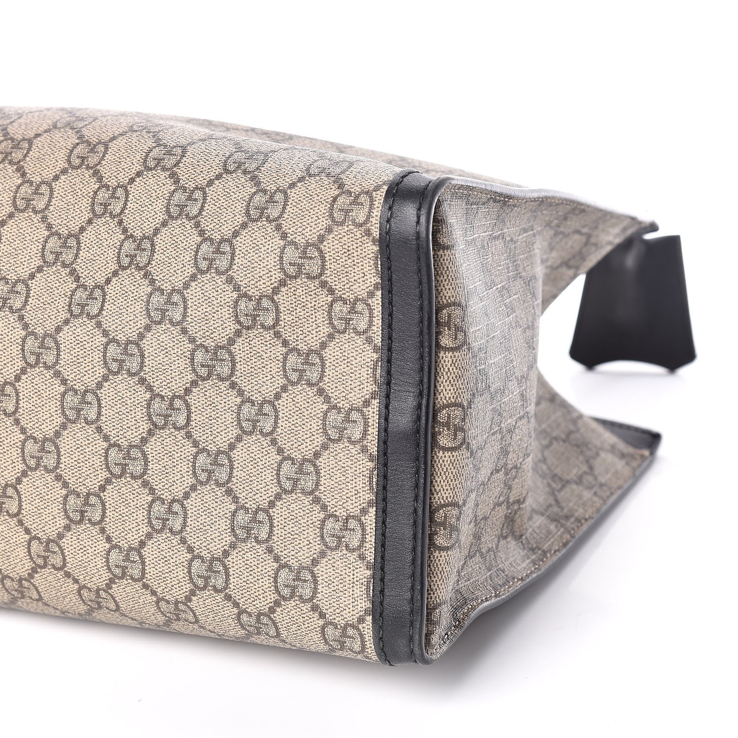 Gucci GG Supreme Monogram Medium Padlock Tote Black 7 of 13