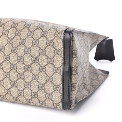 Gucci GG Supreme Monogram Medium Padlock Tote Black 7 of 13